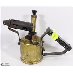 ANTIQUE BRASS BLOW TORCH