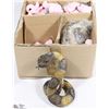 Image 1 : BOX OF FOUR COLLECTABLE PORCELAIN SNAKES