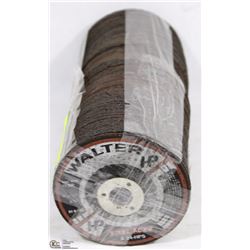 LOT OF 75-4" GRINDING DISCS ASSORTED BRANDS