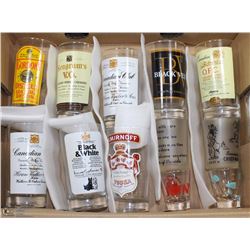 FLAT OF BAR GLASS COLLECTION