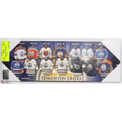 EDMONTON OILER HERITAGE JERSEY PLAQUE