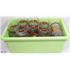 Image 1 : BIN OF FRUIT DESIGN DRINKING GLASSES