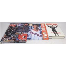 THREE WAYNE GRETZKY BOOKS: