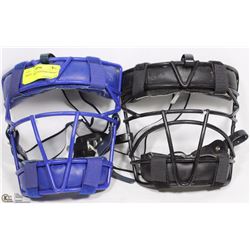 TWO BASEBALL CATCHER'S MASKS