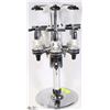 Image 1 : ROTATING 6 BOTTLE LIQUOR DISPENSER (ADJUSTABLE)