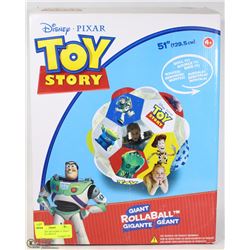 NEW DISNEY TOY STORY 51" GIANT ROLLERBALL, ROLL IT