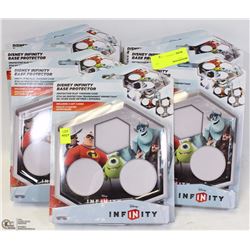 LOT OF 7 DISNEY INFINITY BASE PROTECTOR