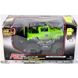 NEW BRIGHT RADIO CONTROLLED JEEP WRANGLER