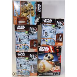 FLAT OF STAR WARS TOYS