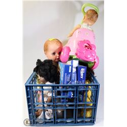 FISHER PRICE BUBBLE DOLL WAGON WITH