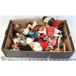 FLAT OF ASSORTED UKRAINIAN DOLLS