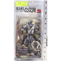 GEARS OF WAR 3 ACTION FIGURE SAVAGE THERON