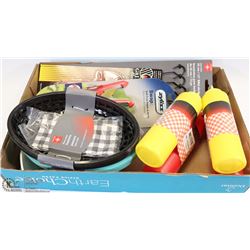 FLAT OF NEW BBQ ITEMS