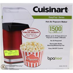 NEW CUISINART HOT AIR POPCORN MAKER EASY POP