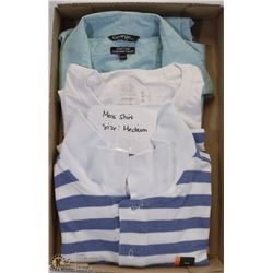 FLAT OF MEN'S SHIRTS SIZE MEDIUM
