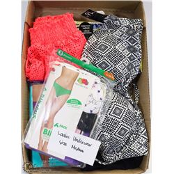 FLAT OF LADIES UNDERWEAR SIZE MEDIUM