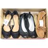 Image 1 : FLAT OF LADIES VARIOUS NEW SHOES, 3 PAIRS SIZE 8