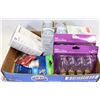 Image 1 : FLAT OF MISC BULBS, SECURITY LIGHT AND MORE
