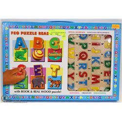 NEW PEG PUZZLE READ & PLAY