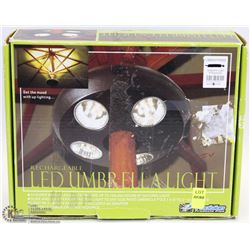 LED RECHARGEABLE LED UMBRELLA LIGHT
