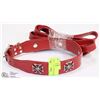 Image 1 : RED DOG COLLAR & LEASH LARGE