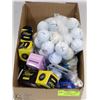 Image 1 : BOX OF ASSORTED RECLAIMED GOLF BALLS AND OTHER