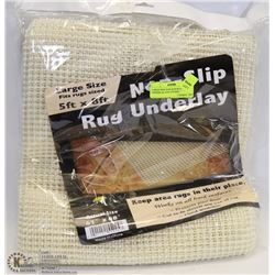 LARGE SIZE NON-SLIP RUG UNDERLAY FITS 5FTX8FT