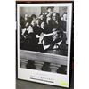 Image 1 : FRAMED PRINT OF JOHN F KENNEDY INAUGURATION