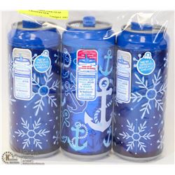 180) BAG OF THREE COOL GEAR WATER BOTTLES NEW