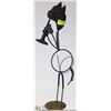 Image 1 : METAL CAT GARDEN DECORATION - 26 INCHES