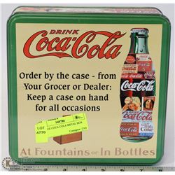 VINTAGE COCA-COLA METAL BOX