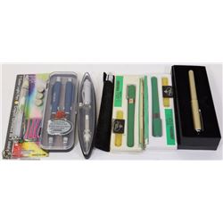 160) A COLLECTION OF NEW PENS SOME VINTAGE AND