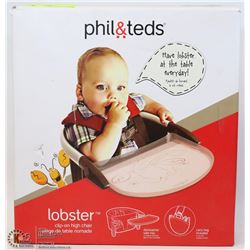 PHIL & TEDS LOBSTER CLIP ON HIGH CHAIR