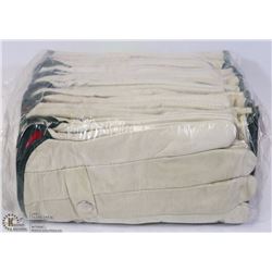 BUNDLE OF 12 LEATHER LINED ROPER GLOVES MEDIUM