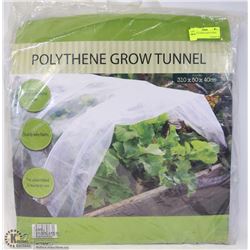 NEW POLYTHENE GROW TUNNEL
