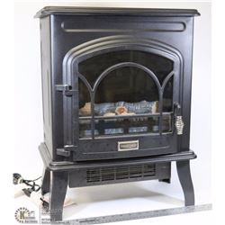 COUNTRY SIDE ELECTRIC STOVE WITH FLAME