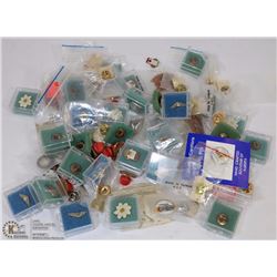 147) BAG OF PINS 70 PLUS