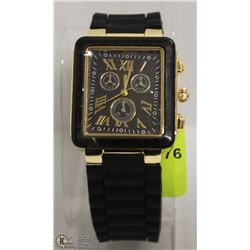 MENS FASHION WATCH WITH RUBBER BAND