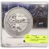 Image 1 : 2013 CANADIAN .9999 FINE SILVER $20.00 COIN HOCKEY