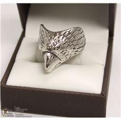 MEN'S EAGLE HEAD RING - SIZE 11