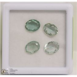 #136 NATURAL GREEN AMETHYST GEMSTONE 6CT