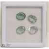 Image 1 : #136 NATURAL GREEN AMETHYST GEMSTONE 6CT