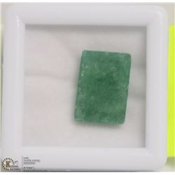 #133 NATURAL GREEN EMERALD GEMSTONE 5.5CT