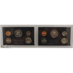 LOT WITH 1971 AND 1972 US MINT PROOF SETS