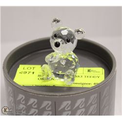 90) AUTHENTIC SWAROVSKI TEDDY BEAR IN ORIGINAL