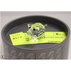 97) AUTHENTIC SWAROVSKI PIG IN ORIGINAL