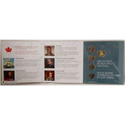 RCM 2012 THE WAR OF 1812 COLLECTION COIN SET