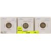 Image 1 : 3 CANADIAN DIMES INCL 1919,1920 & 1921