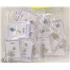 Image 1 : 150) 2 BAGS OF TEN SURGICAL STEEL BODY JEWELRY