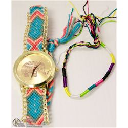 296) NEW GENEVA CUSTOM WATCH